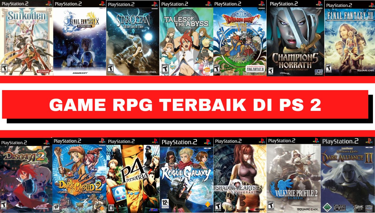 Rekomendasi Game RPG Terbaik Di PS2